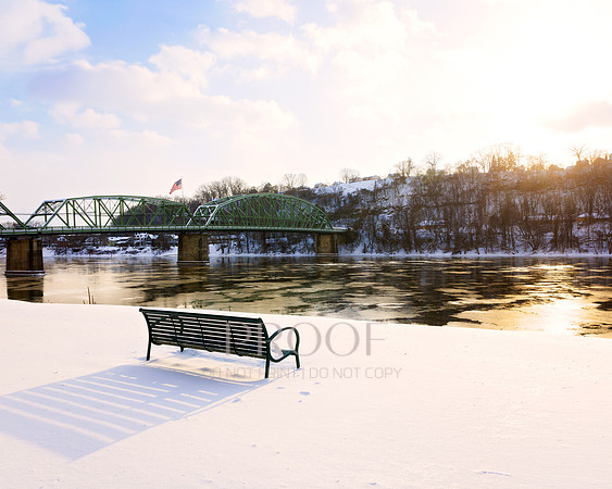Benched Snow