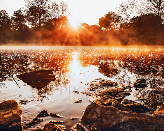 Sunrise on Tionesta Creek