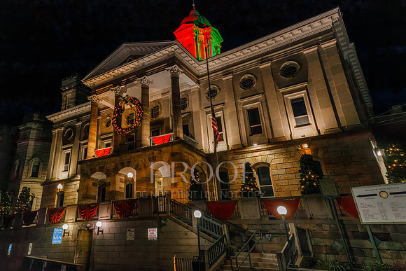 Armstrong County Courthouse Christmas