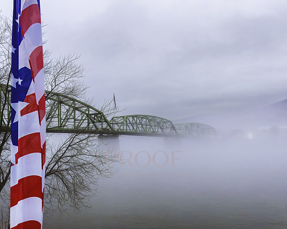 Flagged Bridge