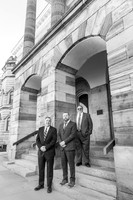 Armstrong County Commissioners on Steps