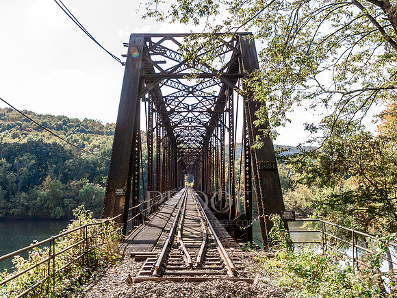 Kiski Railroad Tracks at bridge