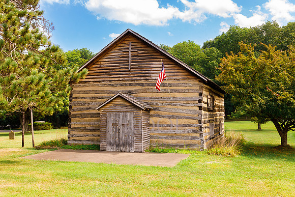 St. Patrick Log cabin