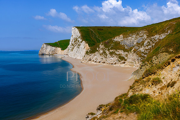 Durdle Door Coastline