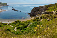 Stairway to Durdle Door